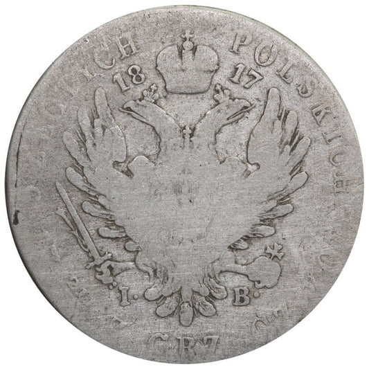 Królestwo Polskie 5 złotych, 1817, stan 4